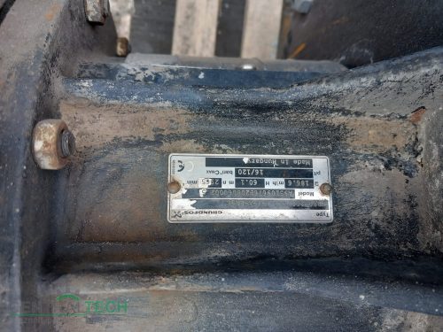 Egyfokozatú, centrifugális szivattyú Grundfos NB80-250/220 