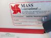 MASS mobil alumíniumvázas szállítószalag 560-1740-560mmx190mm felhordószalag