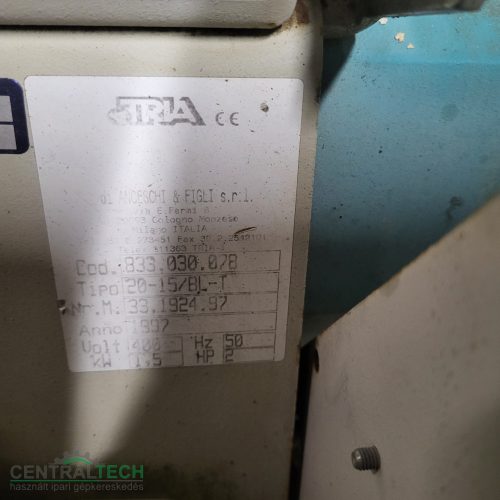 Műanyag daráló, aprító,TRIA 20-15 granuláló gép