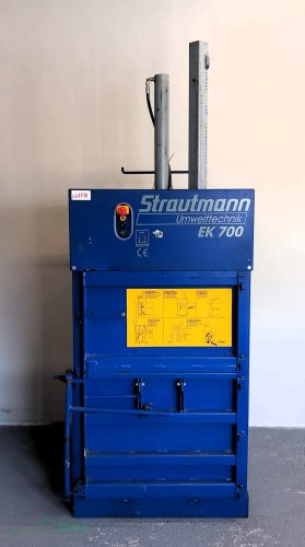 bálázógép Strautmann EK700 hulladék prés, papír bálázó