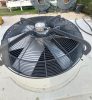 Száraz hűtő ventilátoros kondenzátor Güntner GVH 090.1.D/5-M(D) 680,4 /579,2 kW