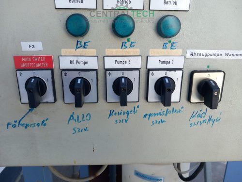 EUROWATER CSD Fordított ozmózisos berendezés sótalanított víz előállítására