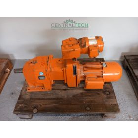 Hajtóműves villanymotor 1,8kw, 3-90 ford/perc variátoros 