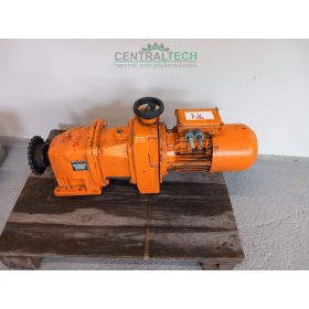 Variátoros villanymotor 1,1kw , 2,9-81 1/min