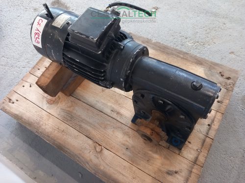 Hajtóműves villanymotor 1.5kw 17,5ford /perc csigahajtómű