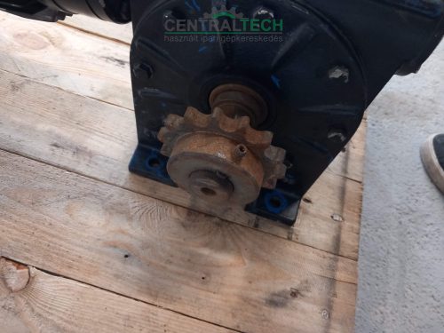 Hajtóműves villanymotor 1.5kw 17,5ford /perc csigahajtómű