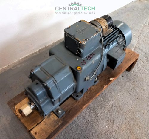 PIV hajtómű  1,5 kw 0-28 rpm hajtóműves villanymotor variátoros 