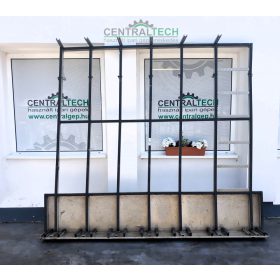   Hegla  S28/24 ablakszállító felépítmény, keret, állvány 2400x2800mm