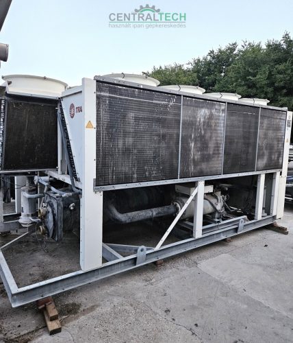 folyadékhűtő 491kw  TRANE RTAC 140 vízhűtő több db eladó