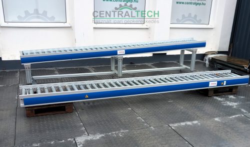 Easysystem aluvázas görgőspálya 1-6m hossz szállítópálya görgősor több db