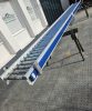 Easysystem aluminum frame roller conveyor 1-6m length conveyor roller row several pcs