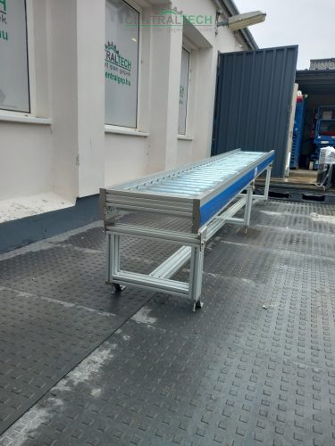Easysystem aluvázas görgőspálya 1-6m hossz szállítópálya görgősor több db
