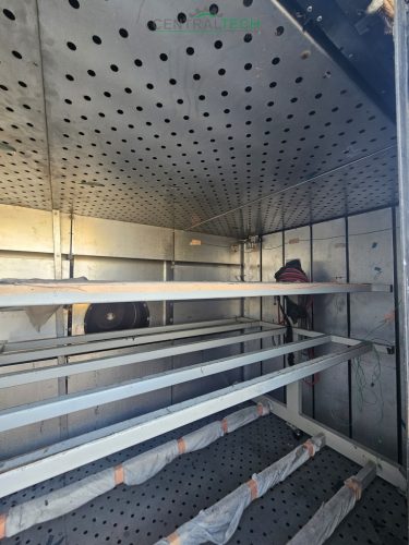 Szárítókemence Caltherm 200°C   edzőkemence 300x200x185cm