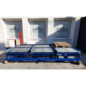 Láncos átadó görgősor, raklapszállító pálya/ct2031