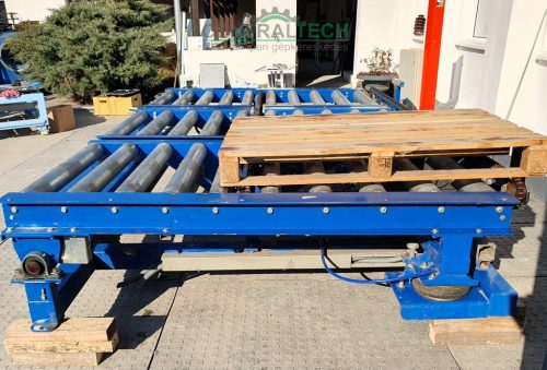 Láncos átadó görgősor, raklapszállító pálya/ct2031