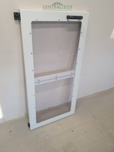 Ipari gépajtók, gépablakok, porszórt acél kerttel, plexi üveg/ct2032