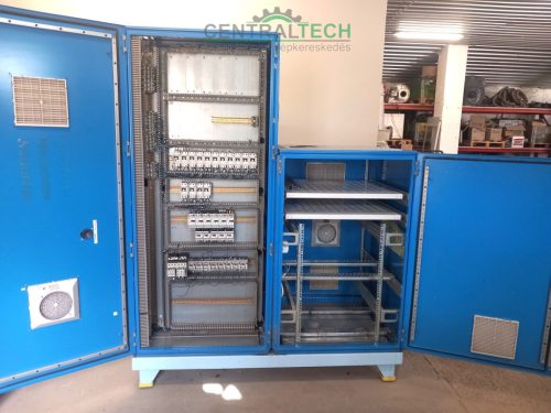 Rittal modular switch cabinet with full doors, with mounting plates, openable on both sides/ct2053