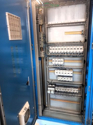 Rittal modular switch cabinet with full doors, with mounting plates, openable on both sides/ct2053