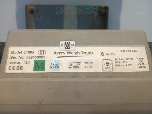 Ipari lapmérleg, padlómérleg eladó max 3000 kg, 125x150cm