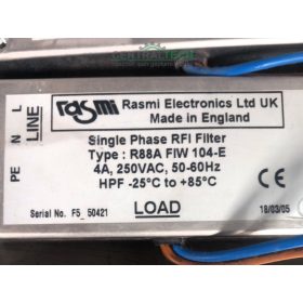 Rasmi R88A FIW 104-E 4 amperes fázisszűrő