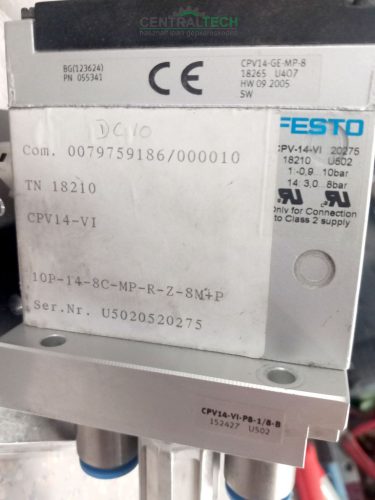 Festo CPV14-GE-MP-8 kompakt, nagy teljesítményű szelepsziget/ct2059a