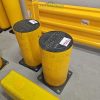 A-SAFE iFLEX védőszlop 40cm mag ütközésvédő terelőoszlop több db