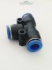 CDC 3x8 mm pneumatikus T gyorscsatlakozó, push-in csatlakozó/ct2066d