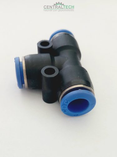 CDC 3x8 mm pneumatikus T gyorscsatlakozó, push-in csatlakozó/ct2066d