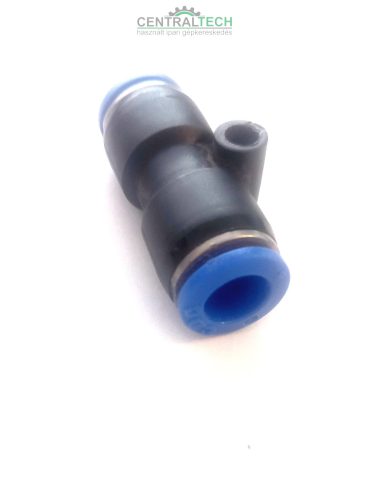 CDC 2x8 mm pneumatikus egyenes gyorscsatlakozó, push-in csatlakozó/ct2066e