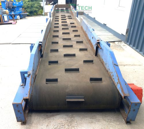 Nagy teherbírású szállítószalag 8,5 x 0,88 m futószalag/ct2076