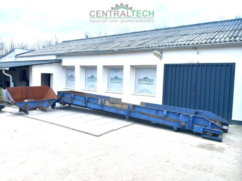 Nagy teherbírású szállítószalag 8,5 x 0,88 m futószalag/ct2076