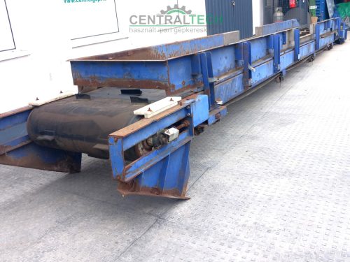 Nagy teherbírású szállítószalag 8,5 x 0,88 m futószalag/ct2076