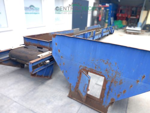 Nagy teherbírású szállítószalag 8,5 x 0,88 m futószalag/ct2076