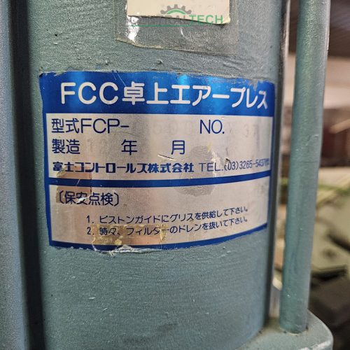 pneumatikus présgép FCP-FCC 500Kg prés 0,5t nyomóerő