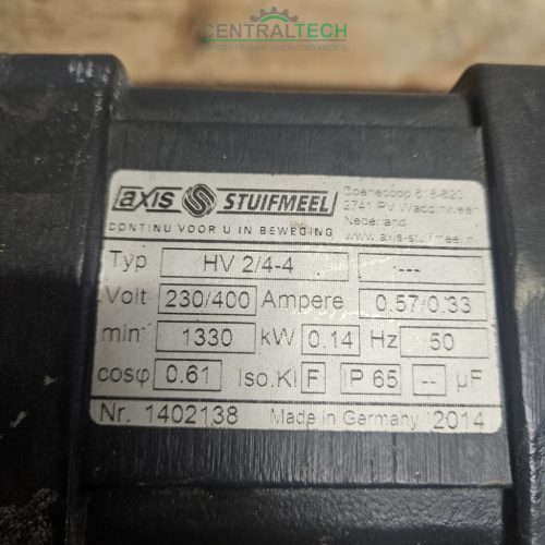 újszerű állapotban eladó Würges HV 2/4-4 RÁZÓMOTOR 0,14KW 60Kg rázóerő