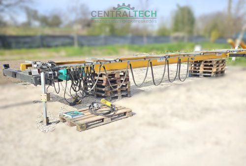 Verlinde 3,2t Híddaru 9,3m fesztáv 9,5m emmag futódaru