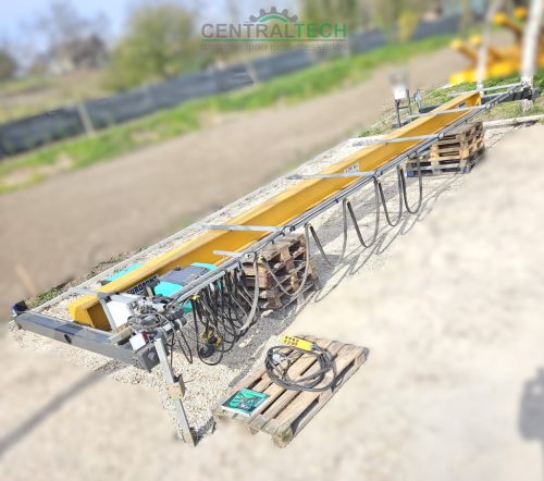 overhead crane Verlinde 3200kg 9,5m span 