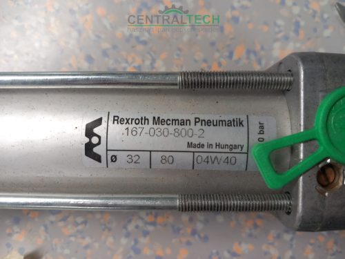 Rexroth Mecman 167-030-800-2 pneumatikus munkahenger, 32/80mm léghenger/ct2099