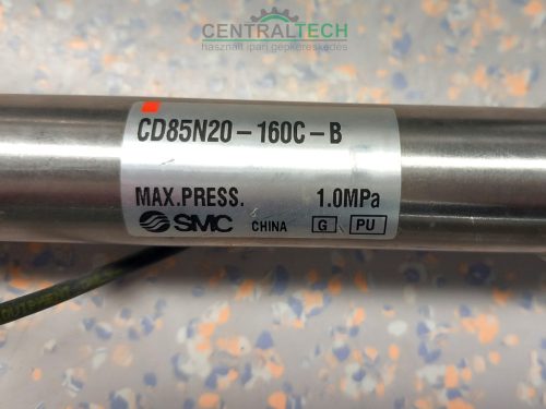 SMC CD85N20-160C-B, 20 mm/160 mm, használt léghenger/ct2102
