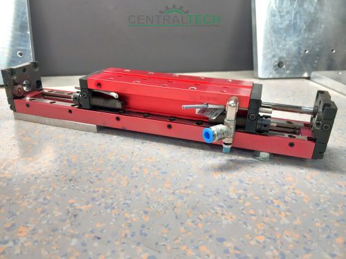 Gemotec LM50-H88/100, használt vezetett pneumatikus lineáris egység/ct2111