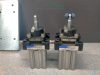 Nihon Seiki BN-6021B-FAEF0013A 32-20, használt pneumatikus stopper henger, görgős végütközővel/ct2119