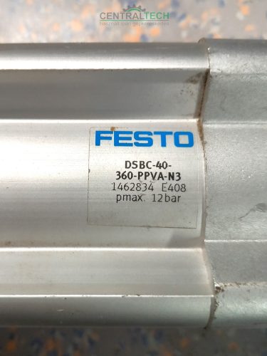 Festo DSBC-40-360-PPVA-N3, 40 mm/360 mm, használt ISO pneumatikus henger/ct2120