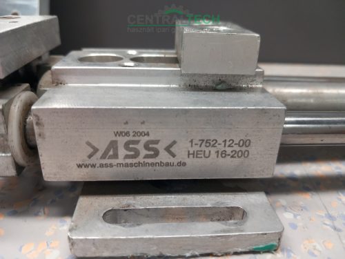 Lineáris egység, HEU 16 szánegység állítható lökethosszal, lineáris golyóscsapágyakkal