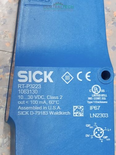 Használt SICK RT-P3223 fotoelektromos érzékelő, háttér-leválasztó optikai szenzor