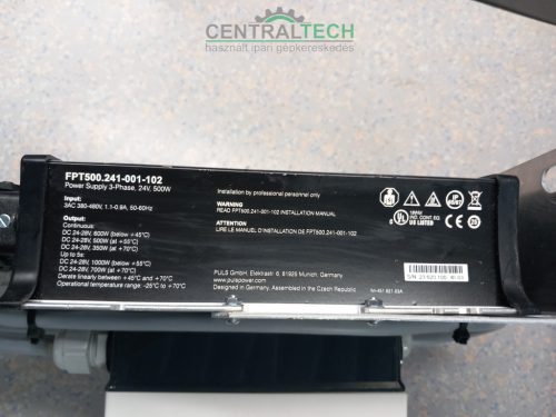Fiepos Puls FPT500.241-001-102 3 fázisú DIN sínre szerelhető tápegység