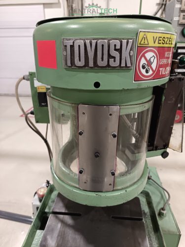 TOYOSK 0-R fix orsókiosztású nagy fordulatszámú 12 többorsós menetfúró, fúrógép