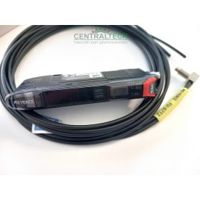   Keyence FS-N41C digitális száloptikás érzékelő erősítő, FU-67TZ optikai kábellel/ct2160d