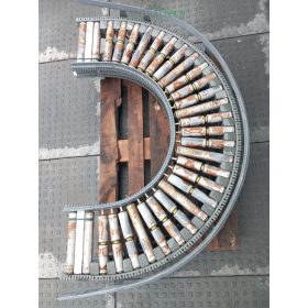   Görgőspálya ív KNAPP, hajtott görgősor 180°visszafordító pálya/ct2164