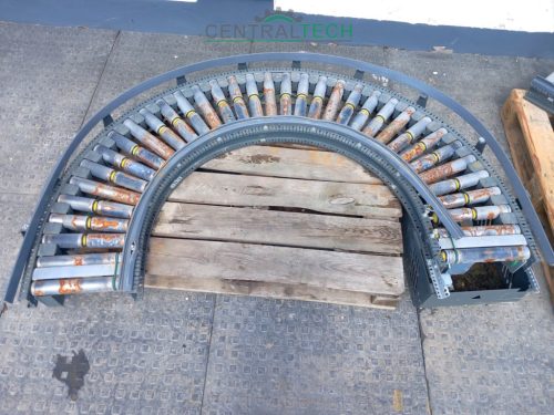 Görgőspálya ív KNAPP, hajtott görgősor 180°visszafordító pálya/ct2169