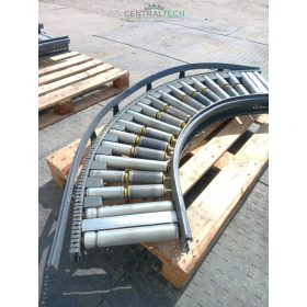   Knapp görgős szállítópálya ív, 90° irányváltó görgősor/ct2170